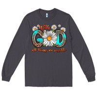 Smoke with god all things are possible daisy Long Sleeve Tee - Zillion Design Studio