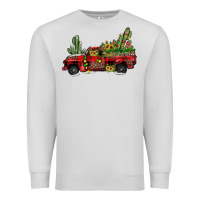 Dove Grey christmas truck Premium Sweatshirt - JahusDesignShop