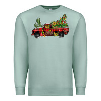 Seafoam christmas truck Premium Sweatshirt - JahusDesignShop
