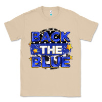 Mushroom back the blue Classic Tee - Zillion Design Studio