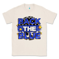 Natural back the blue Classic Tee - Zillion Design Studio