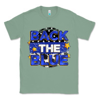 Sage back the blue Classic Tee - Zillion Design Studio