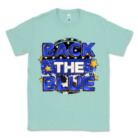 Seafoam back the blue Classic Tee - Zillion Design Studio