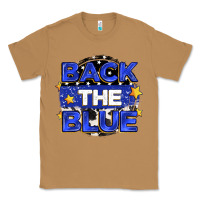 Toasted Coconut back the blue Classic Tee - Zillion Design Studio