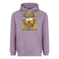 Lavender feeling lucky Heavyweight Hoodie - Artiststas