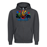Smoke autism advocate Zipper Hoodie - Zillion Design Studio