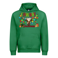 Emerald cowboy christmas Urban Hoodie - MaliasSmallBusiness
