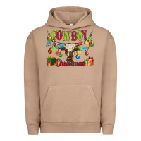 Pigment Burro cowboy christmas Urban Hoodie - MaliasSmallBusiness