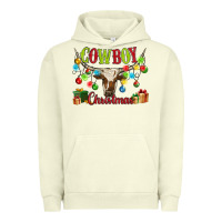 Pigment Pistachio cowboy christmas Urban Hoodie - MaliasSmallBusiness