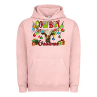 Pigment Salmon cowboy christmas Urban Hoodie - MaliasSmallBusiness