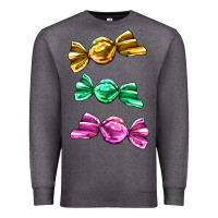 Charcoal Heather colorful candies Premium Sweatshirt - AdoDesignShop
