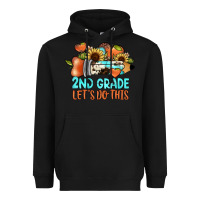 Black 2nd grade let s do this Heavyweight Hoodie - JahusDesignShop