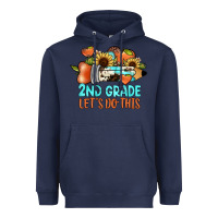 Navy 2nd grade let s do this Heavyweight Hoodie - JahusDesignShop