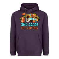 Plum 2nd grade let s do this Heavyweight Hoodie - JahusDesignShop
