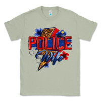 Matcha police wife with lightning bolt Classic Tee - Zillion Design Studio