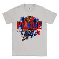 Moon Dust police wife with lightning bolt Classic Tee - Zillion Design Studio