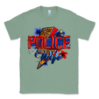 Sage police wife with lightning bolt Classic Tee - Zillion Design Studio