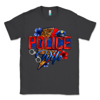 Smoke police wife with lightning bolt Classic Tee - Zillion Design Studio
