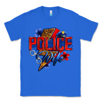 True Royal police wife with lightning bolt Classic Tee - Zillion Design Studio