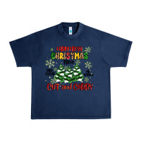 Navy farm fresh christmas trees Urban Heavy Tee - MaliasSmallBusiness