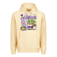 Pina Colada mardi gras jesus fills my cup Premium Hoodie - MaliasSmallBusiness