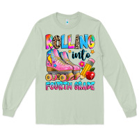 Matcha rolling into fourth grade Long Sleeve Tee - texasbilliewilder