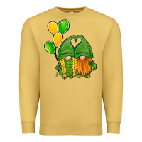 Antique Gold St Patrick's Day Gnomes Premium Sweatshirt - Jasminsmagicworld