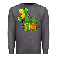 Charcoal Heather St Patrick's Day Gnomes Premium Sweatshirt - Jasminsmagicworld