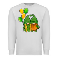 Dove Grey St Patrick's Day Gnomes Premium Sweatshirt - Jasminsmagicworld
