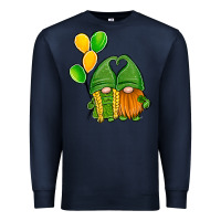 Navy St Patrick's Day Gnomes Premium Sweatshirt - Jasminsmagicworld