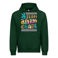 Forest Green team sixth grade Urban Hoodie - NancyCooperArtShop