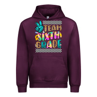Mauve Wine team sixth grade Urban Hoodie - NancyCooperArtShop