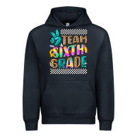 Navy team sixth grade Urban Hoodie - NancyCooperArtShop