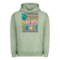Pigment Oil Green team sixth grade Urban Hoodie - NancyCooperArtShop