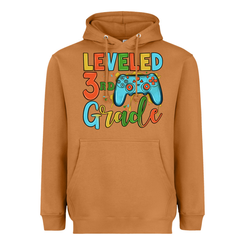 Leveled 3rd Grade Heavyweight Hoodie by JahusDesignShop | Teevron