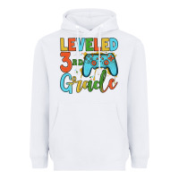 White leveled 3rd grade Heavyweight Hoodie - JahusDesignShop