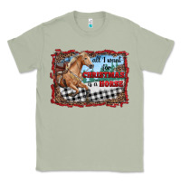 Matcha all i want for christmas is a horse  with farm Classic Tee - RanaPortraitStore