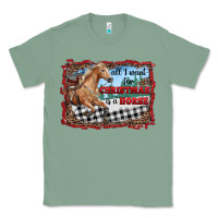Sage all i want for christmas is a horse  with farm Classic Tee - RanaPortraitStore