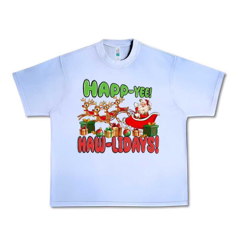 Happ Yee Haw Lidays Urban Heavy Tee by MaliasSmallBusiness | Teevron