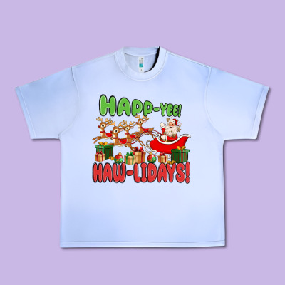 Urban Heavy Tee happ yee haw lidays