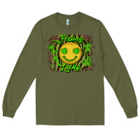 Army Green feeling lucky Long Sleeve Tee - RanaPortraitStore