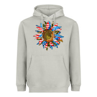 Moon Dust sunflower front Heavyweight Hoodie - AdoDesignShop