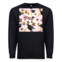 Black 2022 to graduation seamless pattern Premium Sweatshirt - BundleAndBundleShop
