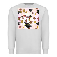 Dove Grey 2022 to graduation seamless pattern Premium Sweatshirt - BundleAndBundleShop