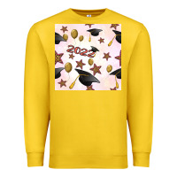 Lemon 2022 to graduation seamless pattern Premium Sweatshirt - BundleAndBundleShop