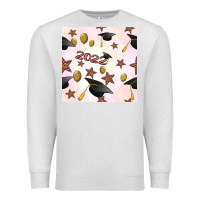 Oatmeal Heather 2022 to graduation seamless pattern Premium Sweatshirt - BundleAndBundleShop