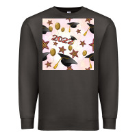 Smoke 2022 to graduation seamless pattern Premium Sweatshirt - BundleAndBundleShop