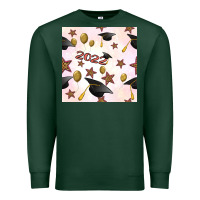 Sports Green 2022 to graduation seamless pattern Premium Sweatshirt - BundleAndBundleShop