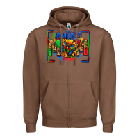 Chestnut autism mom Zipper Hoodie - Zillion Design Studio