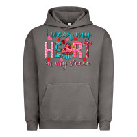 Pigment Tornado i wear my heart on my sleeve Urban Hoodie - NancyCooperArtShop